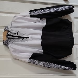 RUE 21 hoodie pocket half zip jacket